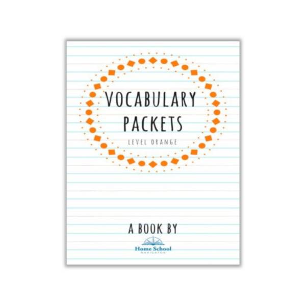 Language Arts Level Orange Vocabulary Packet for Grade 1