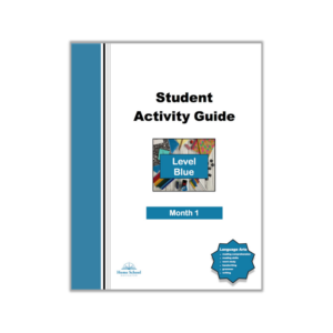 Language Arts Student Guide Monthly Lesson Level Blue Grade 4